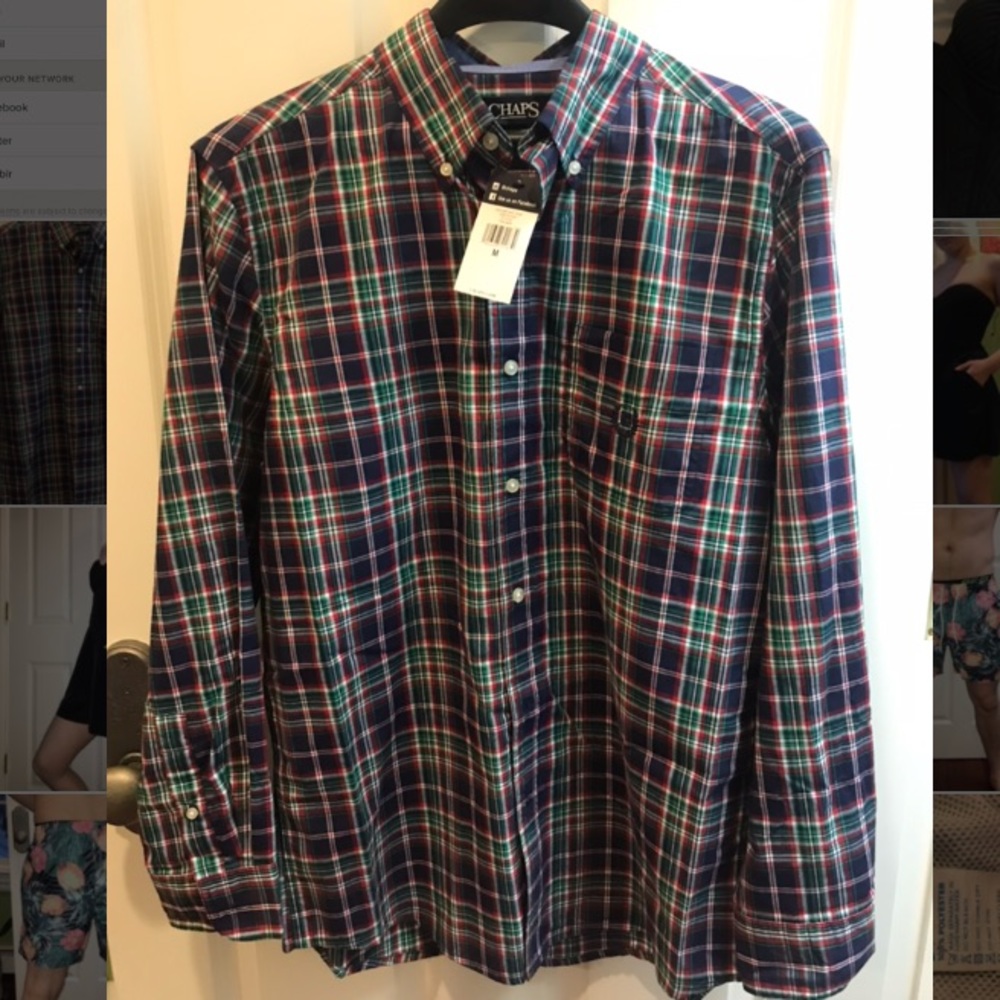 NEW Chaps Flannel